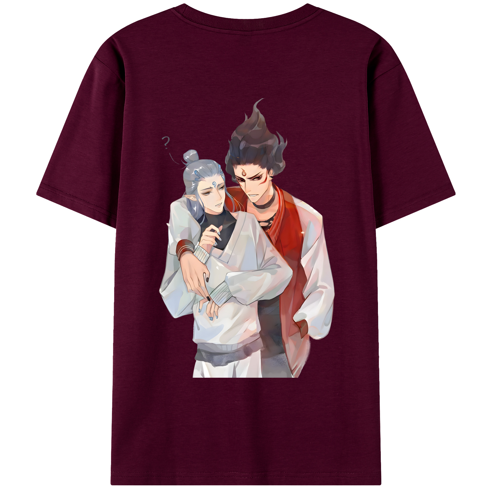 （画像用） Ne Zha 2 ナタ 魔童の大暴れ レディース半袖Tシャツ(バックプリント)